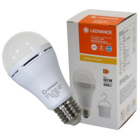 Лампочка LEDVANCE акумуляторна A60 8W 806Lm 6500К E27 (4099854102431)