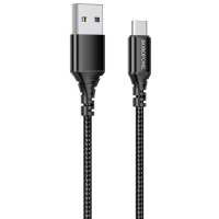 Дата кабель Borofone BX54 Ultra bright USB to MicroUSB (1m) Чорний - купити в SmartEra.ua