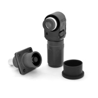 Силовой разъем питания YT 120А, комплект 2шт, цена за комплект, Black