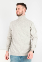 Чоловічий світло-сірий гольф