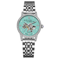Жіночий механічний годинник Awarder 049 Silver-Blue з автопідзаводом та бірюзовим циферблатом