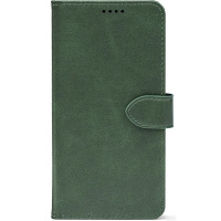Чохол-книжка Crazy Horse Clasic для Xiaomi Redmi Note 15 5G/Poco M8 5G Dark Green (Front)