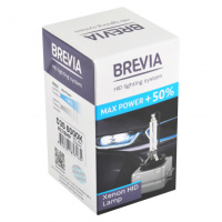 BREVIA Автолампа D3S +50%,6000K,42V,35W PK32d-6, (1шт.) XENON