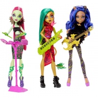 Набор 3 куклы Monster High пугающие рокеры