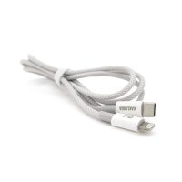 Кабель iKAKU KSC-723 GAOFEI PD20W smart fast charging cable (Type-C to Lightning), Silver, длина 1м, BOX