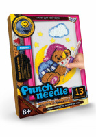 Ковровая вышивка Punch needle. Мишка 8+ (Danko Toys)