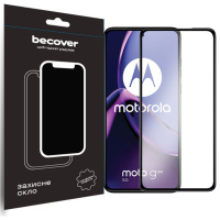 Стекло защитное BeCover Motorola Moto G84 Black (710108)