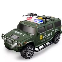 Електронна дитяча сейф скарбничка з кодом та відбитком пальця Хаммер SWAT Зелена