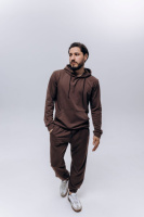 Костюм чоловічий (unisex) шоколад двохнитка