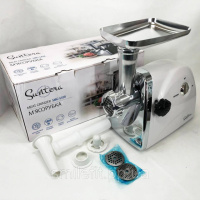 М'ясорубка Suntera SMG-5418W, електром'ясорубка для дому, м'ясорубка з металевим редуктором