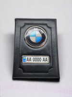 Обкладинка держ. номер BMW