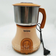 Потужна електрична кавомолка подрібнювач Rainberg RB-2207 1000 Вт, кавомолка ручна портативна