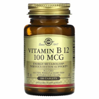 Solgar Vitamin B12 100 мкг 100 таблеток