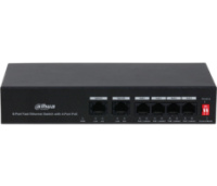 4-портовий РоЕ комутатор 4xPOE 100Mб та 2x RJ45 100Mб DH-PFS3006-4ET-36