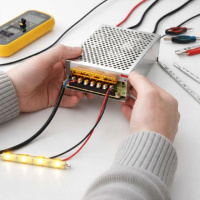 Импульсный блок питания 5V 30A 150 Вт, S-150-5, блок питания для светодиодных лент, умзч, адаптер импульсного питания