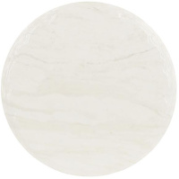 Подставка под горячее керамическая «White Marble» Ø16см на пробковой основе