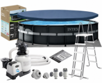 Intex 26330 (Діаметр 549 x Висота 132см) Каркасний басейн ULTRA x TR™ FRAME POOL Повна комплектація
