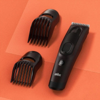 Машинка для стрижки волос Braun HairClip HC-5330 6 Вт черный