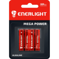Батарейка ENERLIGHT MEGA POWER AAA (LR03) BLI 1 шт