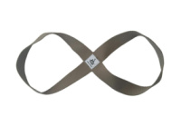 Ремінь-петля для йоги від RAO 48 см капучіно