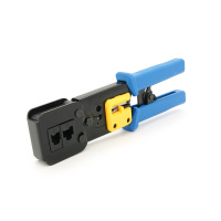 Инструмент HY-376Z с храповиком для обжимки RJ-45 (8P8C) и RJ-12/11 (6P6C), 6P/8P + обрезка сквозных коннекторов