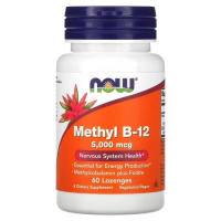 NOW Methyl B-12 5,000 mcg 60 льодяників