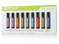 Набор эфирных масел и смесей в роллерах «Прикосновениие  doTERRA» / ТОUCH KIT, 9 шт по 10 мл