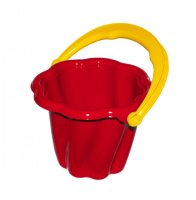 Детское игрушечное ведерко «Ромашка» 1142 Красный
