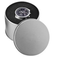 Коробочка металева кругла Boxes для зберігання та подарунку (SKU 1000-0333)