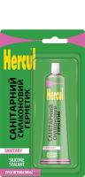 Герметик силіконовий тюбик SANITARY (прозовий/50 мл) / HERCUL