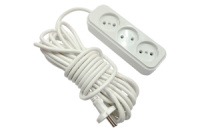 Электрический удлинитель 3 розетки 8м (123669)