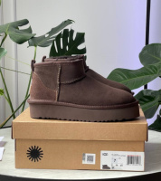 Зимові жіночі уггі Ugg Classic Ultra Mini Platform (36-41)