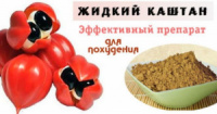 Жидкий Каштан - Средство для похудения