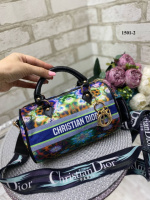 Абстракція — стильна тканинна сумка-бочонок  (1501-2)