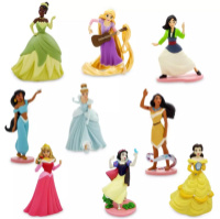 Princess Play Set - принцессы Диснея - Disney Deluxe Figure Play Set