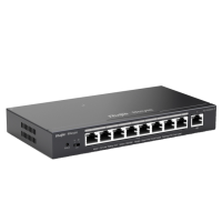 9ти-портовый 10/100/1000Мб управляемый PoE коммутатор Ruijie Reyee RG-ES209GC-P