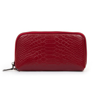 PODIUM Косметичка кожа 60095-4 bordo