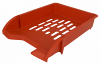 Лоток пласт. д/бум. гориз., червоний