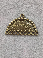 Коннектор/  27×40 мм / металл/бронза