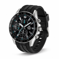 Чоловічий годинник Casio Edifice EFV-550P-1A зі сталевим корпусом та хронографом