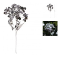 Цветок декоративный Novogod'ko Гортензия 974948 63 см серебристая