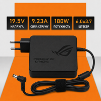 Блок живлення для ноутбука ASUS 19.5V 9.23A 180W (6.0×3.7 мм)