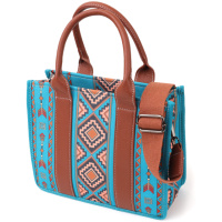 Красочная женская сумка из текстиля Vintage sale_15151 Разноцветный