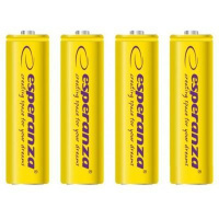 Аккумулятор Esperanza AA 2000mAh Ni-MH * 4 yellow (EZA104Y)