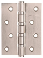 Петля універсальна врізна RICH-ART 100 мм 4 ВВ (100х75х2,5) SN нікель сатин