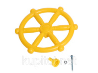 Колесо капітана для ігрового майданчика Ø 34 см Жовтий