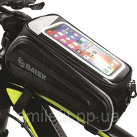 Велосумка F003/221G на кермо з відділенням під смартфон 23.5x10x14см