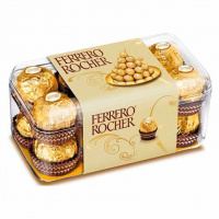 Цукерки Ferrero Rocher, вага 200 гр