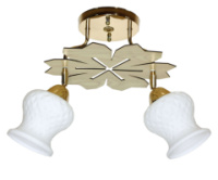 Припотолочная Люстра SVLIGHT двухламповая поворотная 5024/2 золото