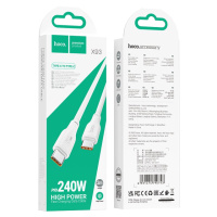 Кабель USB Hoco X93 Force 60W Type-C to Type-C 2M М'ята упаковка